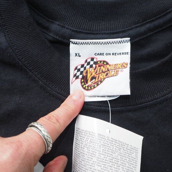 Winners Circle Vintage 2004 Dale Earnhardt Sr. #3 Tribute T-Shirt Black Men's XL - Picture 3 of 11